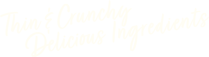 Thin & Crunchy - title